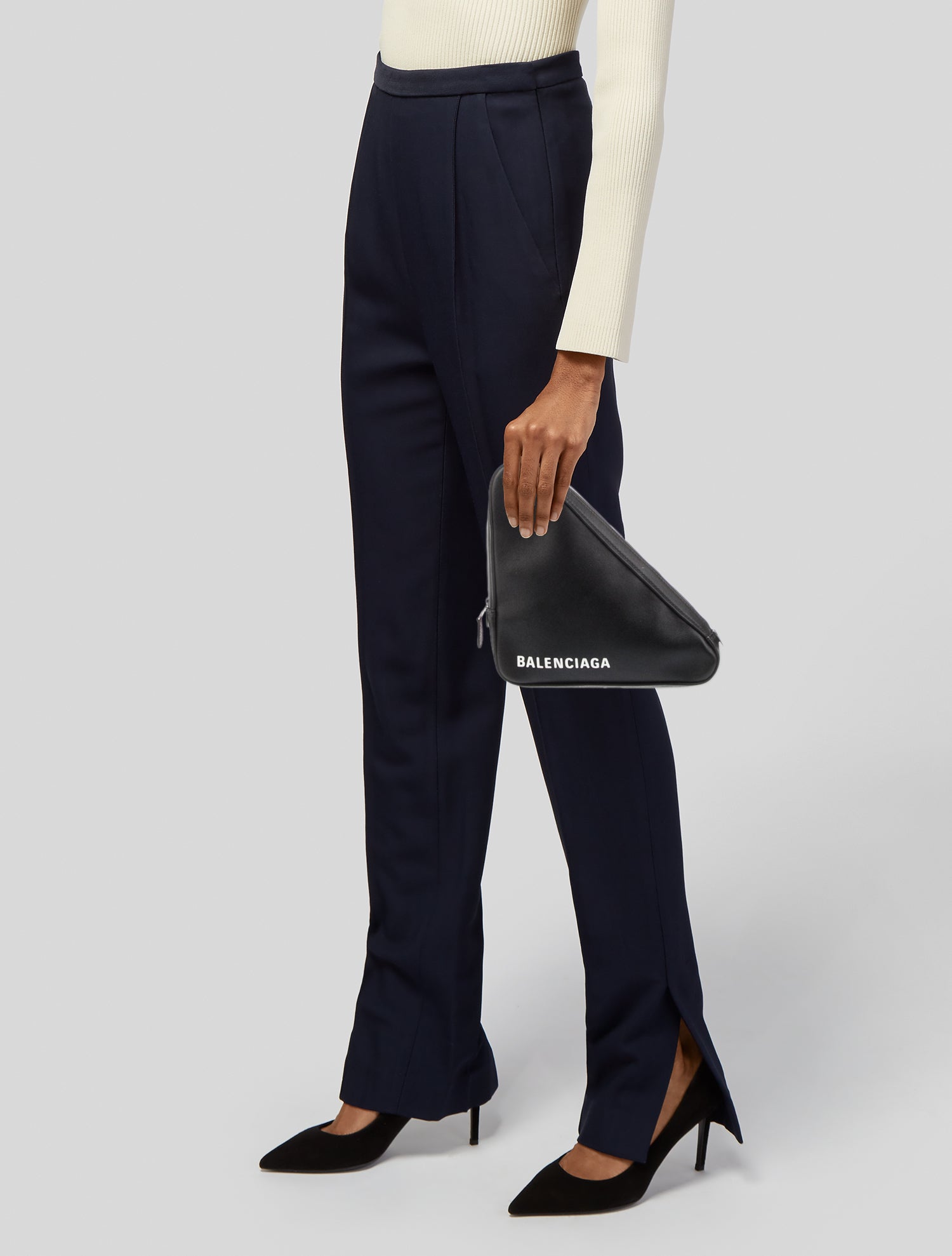 Balenciaga Triangle M Clutch